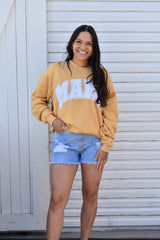 Flocked Mama Sweatshirt
