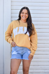Flocked Mama Sweatshirt