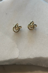 Triple Knot Earrings