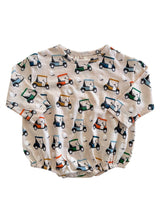 Golf Cart Long Sleeve T-Shirt Bubble