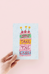 You Take The Cake! Card