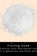 Snowman Fizzing Bath Soak