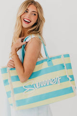 Summer Beach Tote Bag
