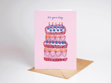 It's Your Day Birthday Cake Card