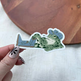 Cowboy Frog Relaxed Southern Sticker
