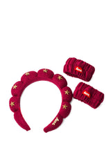 Kaxi GRWM Headband & Wristband Set