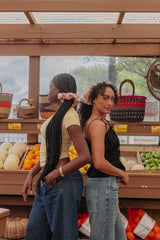 KAXI Sunflower Embroidered Oversized Lace Scrunchie