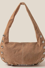 Henderson Sphere Studded Hobo Shoulder Bag 2 Colors!