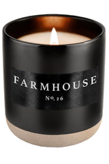 Black 12 oz Soy Candle