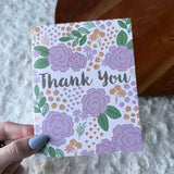 Floral Thank You Card