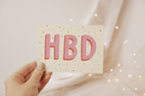 Happy Birthday Sprinkles Card