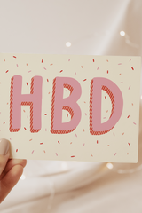 Happy Birthday Sprinkles Card