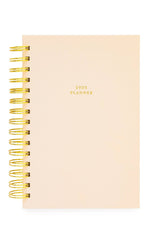 2025 Pale Pink Small Spiral Planner