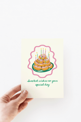 Sweetest Wishes Donuts & Sprinkles Card