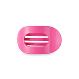 TELETIES Round Flat Hair Clip Small