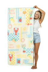 Italian Summer Reversible Towel