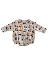 Golf Cart Long Sleeve T-Shirt Bubble