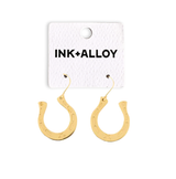 Madison Horseshoe Dangle Earrings