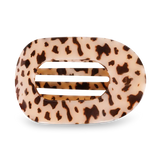 TELETIES Round Flat Hair Clip Large