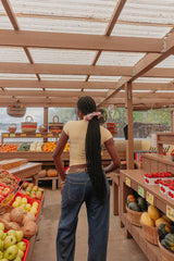 KAXI Sunflower Embroidered Oversized Lace Scrunchie