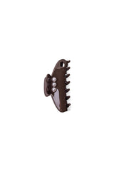 Kaxi Chocolate Brown With Pearl Acetate Claw