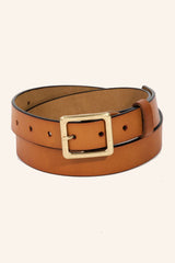 Square Buckle Belt 2 Colors!