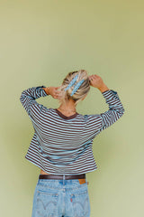 KAXI Polka Dot & Striped Oversized Claw