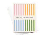 Thank You for Everything Card