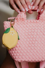 Lemon Coin Pouch Keychain