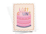 Lost Count Birthday Candles Card