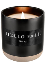 Black 12 oz Soy Candle