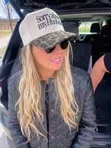 Sorry about my Husband Vintage Trucker Hat