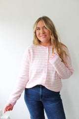 Striped Sweater Cardigan 2 Colors!