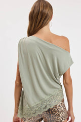 One-Shoulder Asymmetric Top