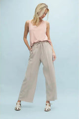 Soft-Touch Seam Detail Pants