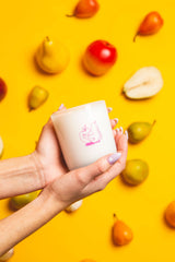 Sunnyside - Pear & Nectarine Coconut Soy 8 oz Candle
