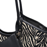 Delilah - Zebra Tote