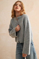 Button Front Cardigan