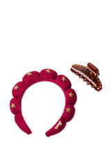Kaxi GRWM Headband & Wristband Set