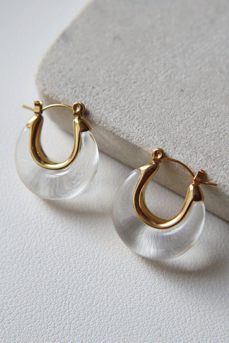 Millie Acrylic Hoops