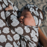 Bamboo Zip Pajamas | Seashells