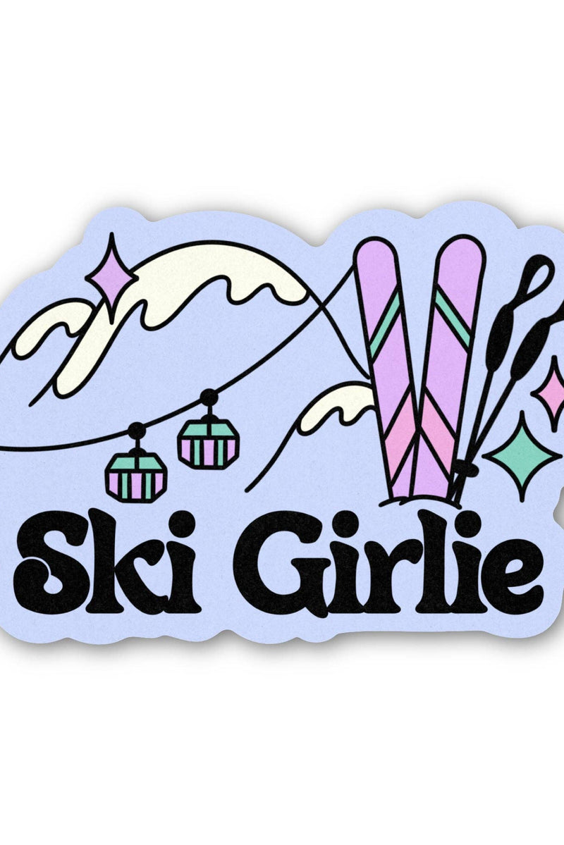 Ski Girlie Sticker