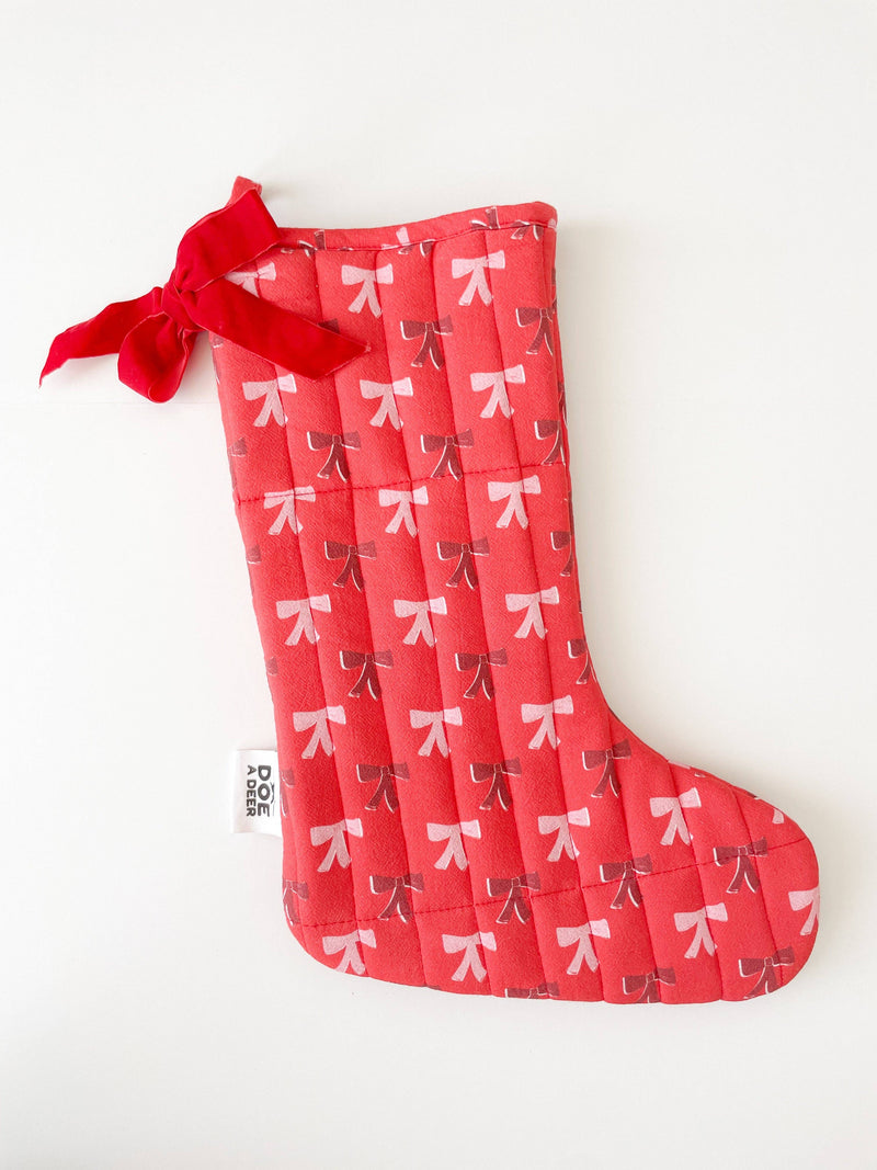 Put A Bow On It Christmas Stocking