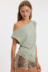 One-Shoulder Asymmetric Top