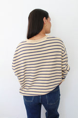 Striped Long Sleeve Sweater Top