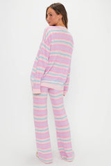 Show Me Your Mumu Feel Good Sweater Cotton Candy Stripe