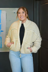Mallory Braided Cardigan