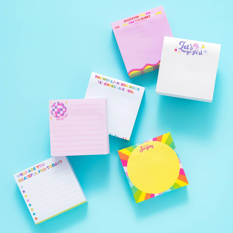 Sticky Notes Pad - "Be the Sunshine"