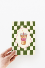 Birthday Brew Iced Coffee Card
