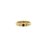 Gold Tennis Ring Band